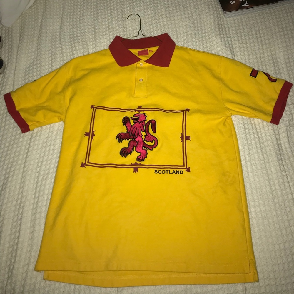 Yellow Scotland Polo